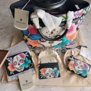 ANUSCHKA LEATHER BAG